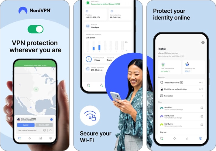 Nordvpn advanced vpn service for iphone NordVPN Advanced VPN service for iPhone