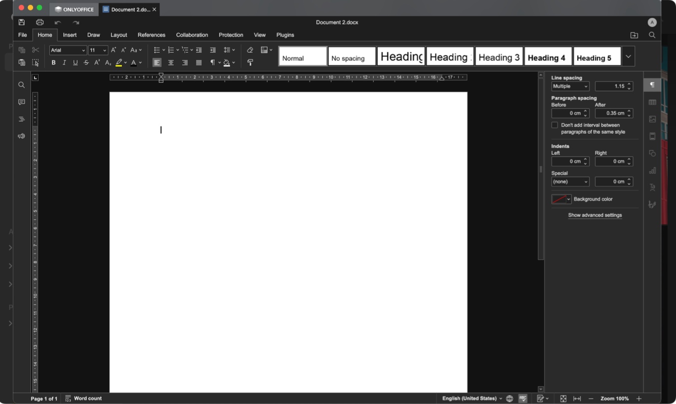 Onlyoffice document editor Onlyoffice document editor