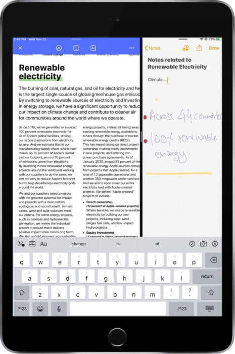 Open pdfelement pro in split view with another app on ipad Open PDFelement Pro in Split View with Another App on iPad