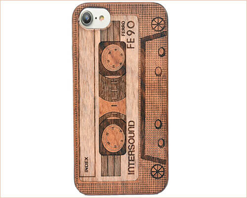Otoolworld iphone 7 wooden case OTOOLWORLD iPhone 7 Wooden Case