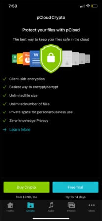 Pcloud mobile crypto on iphone 208x450 1 pcloud mobile crypto on iPhone