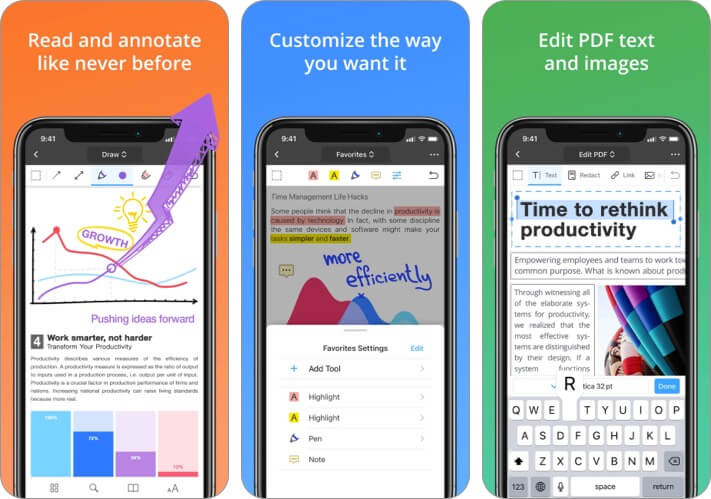Pdf expert pdf editor iphone and ipad app screenshot 1 PDF Expert PDF Editor iPhone and iPad App Screenshot