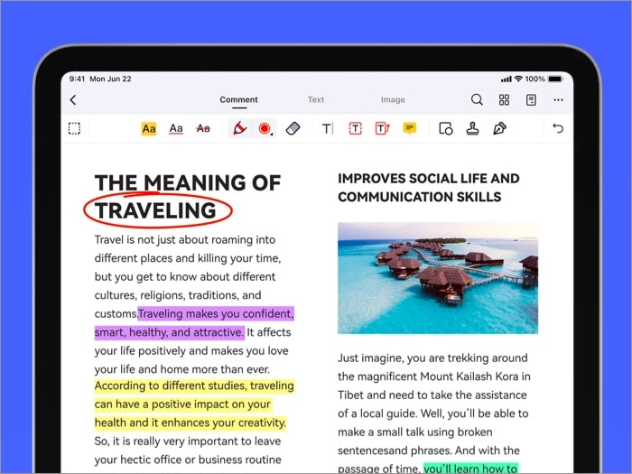 Pdfelement pdf scanner editor PDFelement - Allrounder PDF app for Apple Pencil iPad