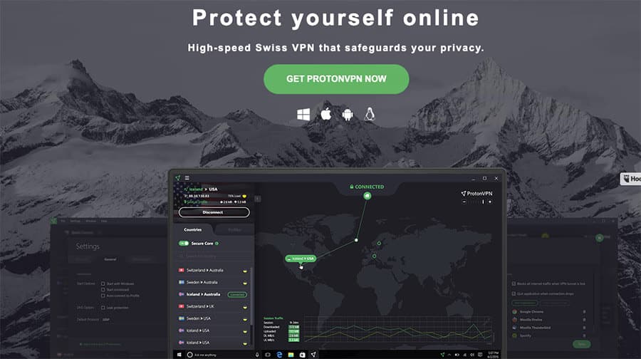 ProtonVPN for Mac