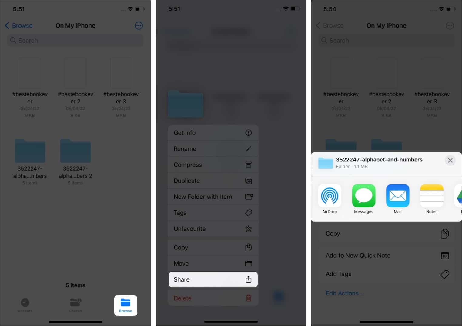 Sharing files from iphone Sharing docs from iPhone using Files app