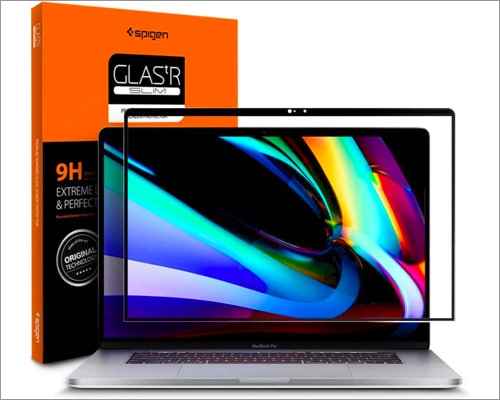 Spigen tempered glass screen protector for macbook air Spigen Tempered Glass Screen Protector for MacBook Air