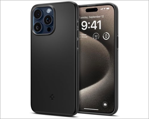 Spigen thin fit designed for iphone 15 pro max case Spigen Thin Fit Designed for iPhone 15 Pro Max Case