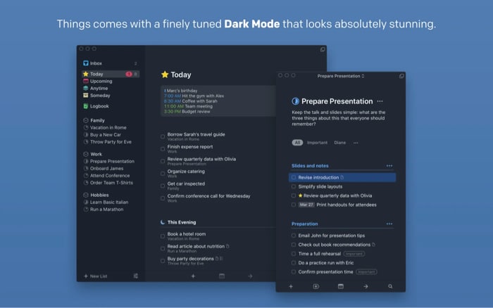 Things 3 task management app for mac Things 3 task management app for Mac