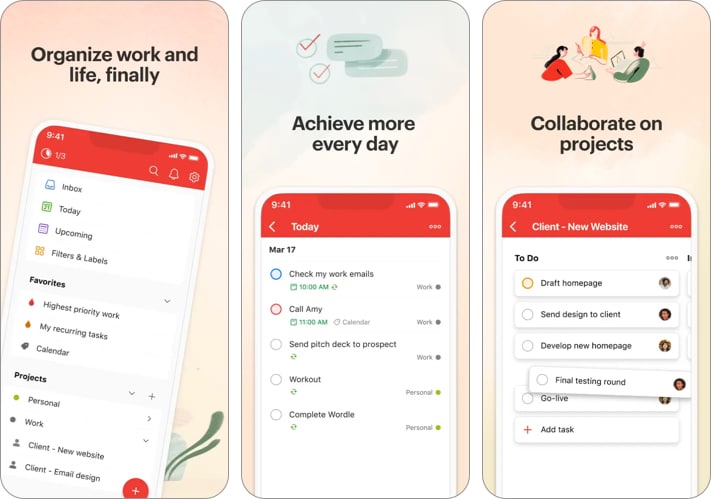 Todoist best productivity iphone app Todoist best productivity iPhone app