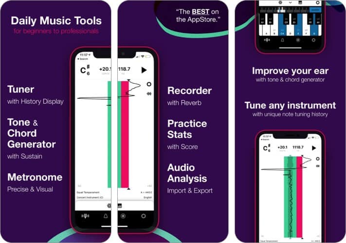 Tunable music learning iphone and ipad app screenshot 1 tunable music learning iphone and ipad app screenshot