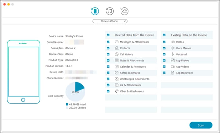 Tuneskit iphone data recovery software TunesKit iPhone Data Recovery software