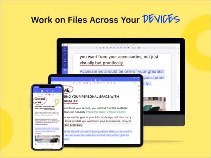 Use PDFelement Pro on All Platfrom Across All Devices