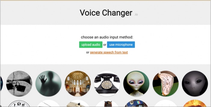 Voicechanger.io voice changer for Mac