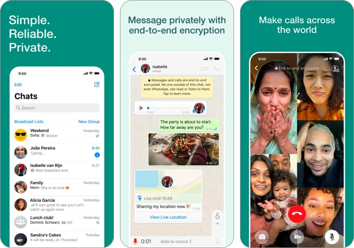 Whatsapp best communication iphone app Whatsapp best communication iPhone app