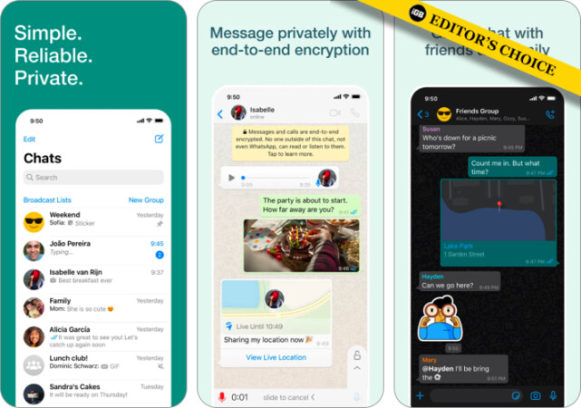 Whatsapp messenger imessage alternative 641x450 1 WhatsApp Messenger iMessage alternative