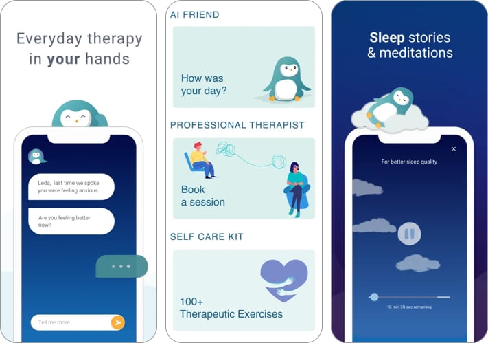 Wysa mental health support app for iphone Wysa Mental Health Support app for iPhone