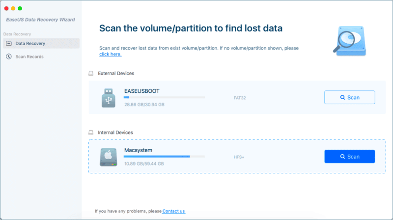 EaseUS Data Recovery Wizard For Mac